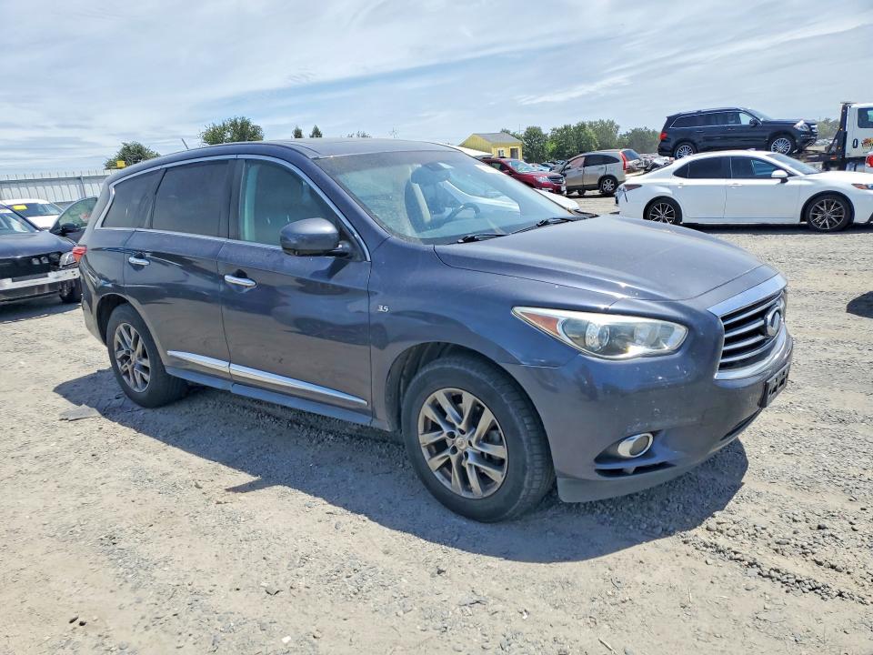 2014 Infiniti Qx60 მანქანა იყიდება აუქციონზე, vin: 5N1AL0MN1EC526236, აუქციონის ნომერი: 56509546
