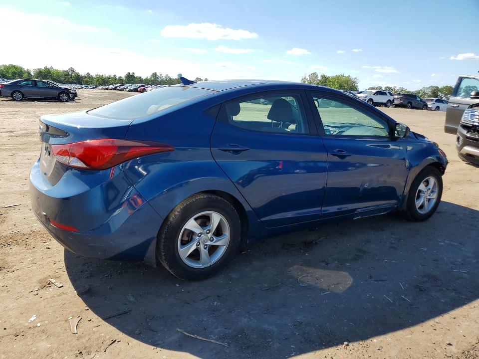 2015 Hyundai Elantra მანქანა იყიდება აუქციონზე, vin: KMHDH4AE8FU458815, აუქციონის ნომერი: 57833176