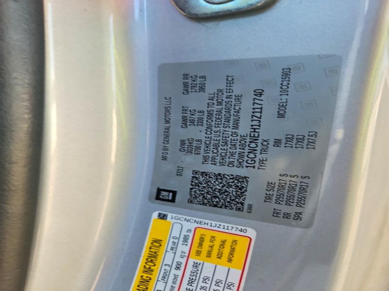 Aukcja sprzedaży 2018 Chevrolet Silverado, vin: 1GCNCNEH1JZ117740, numer aukcji: 58365946