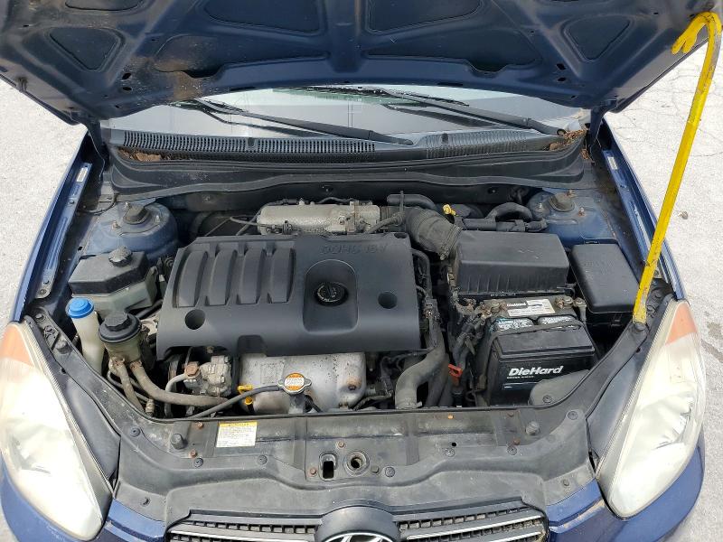 2010 Hyundai Accent მანქანა იყიდება აუქციონზე, vin: KMHCN4AC3AU494908, აუქციონის ნომერი: 55546826