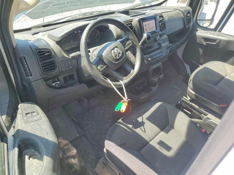 59529796 :رقم المزاد ، 3C6LRVDG6PE502205 vin ، 2023 Ram Promaster 1500 مزاد بيع