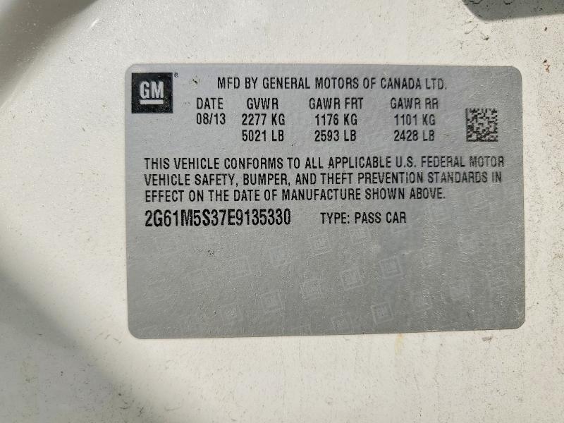 2014 Cadillac Xts მანქანა იყიდება აუქციონზე, vin: 2G61M5S37E9135330, აუქციონის ნომერი: 56659756