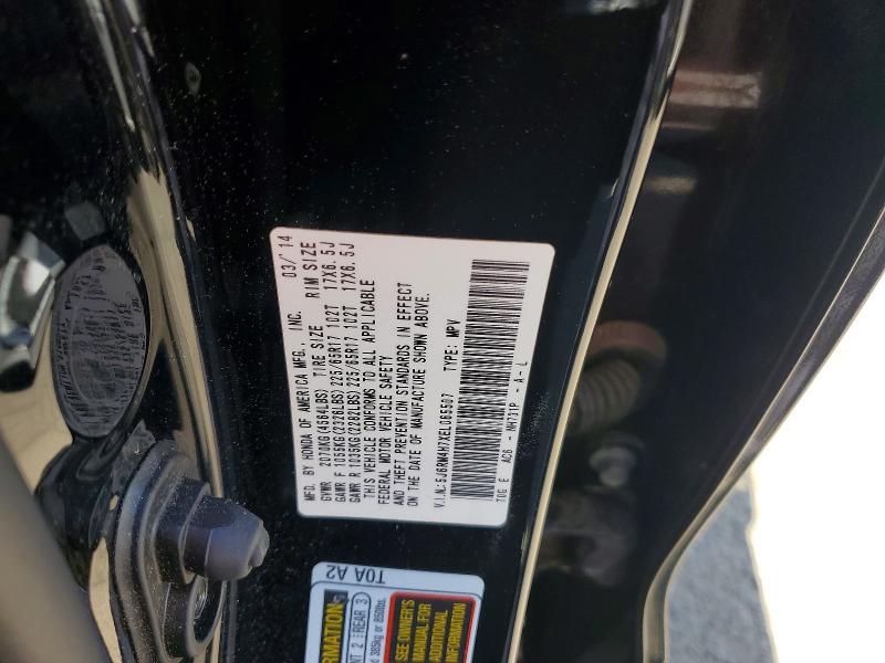 Продаж на аукціоні авто 2014 Honda Cr-v, vin: 5J6RM4H7XEL065507, номер лоту: 55077476