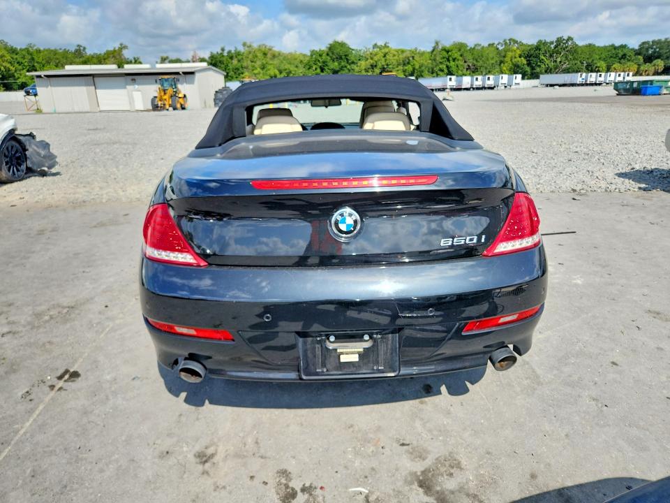 2009 Bmw 650 მანქანა იყიდება აუქციონზე, vin: WBAEB53569CX64268, აუქციონის ნომერი: 57907476