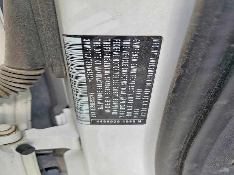 Продаж на аукціоні авто 2015 Volkswagen Beetle, vin: 3VWF17AT8FM624334, номер лоту: 58302376