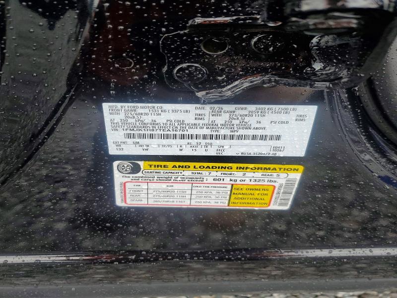Aukcja sprzedaży 2026 Ford Expedition, vin: 1FMJK1H87TEA16701, numer aukcji: 55457636