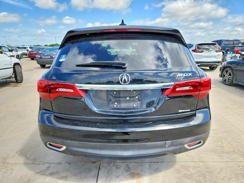 56891606 :رقم المزاد ، 5FRYD4H40FB026502 vin ، 2015 Acura Mdx مزاد بيع