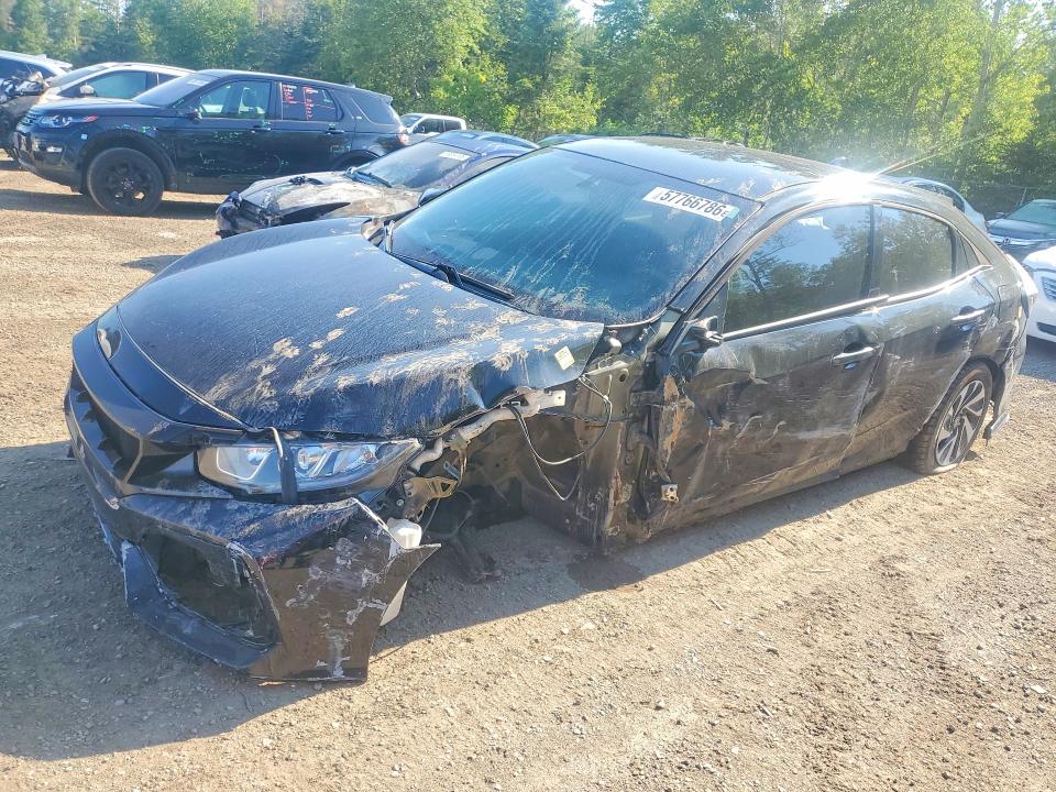 57766786 :رقم المزاد ، SHHFK7H22HU300542 vin ، 2017 Honda Civic مزاد بيع