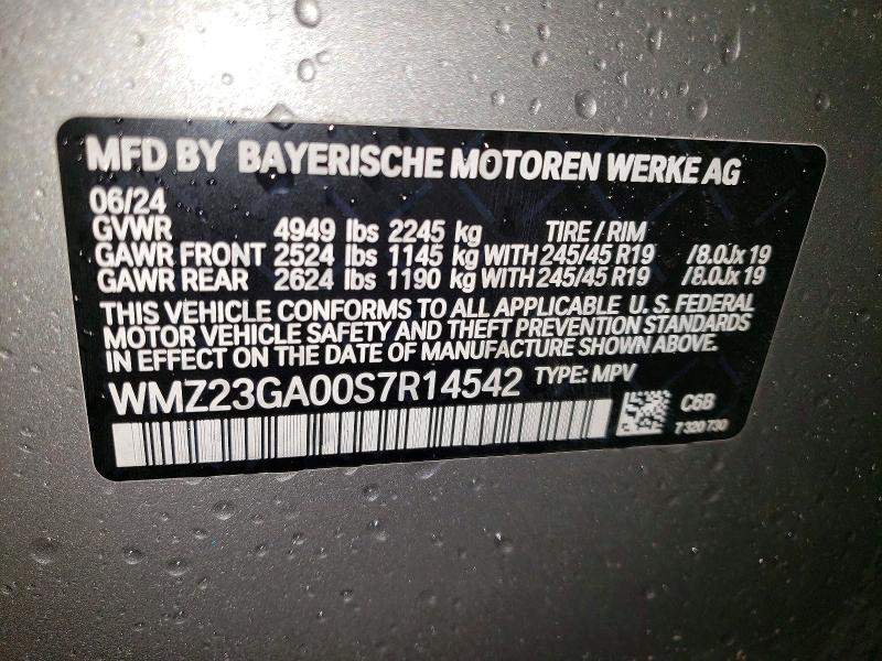 Auction sale of the 2025 Mini Countryman, vin: WMZ23GA00S7R14542, lot number: 57208136