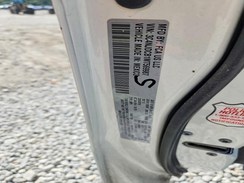 2021 Jeep Compass მანქანა იყიდება აუქციონზე, vin: 3C4NJDCB1MT569987, აუქციონის ნომერი: 54926766