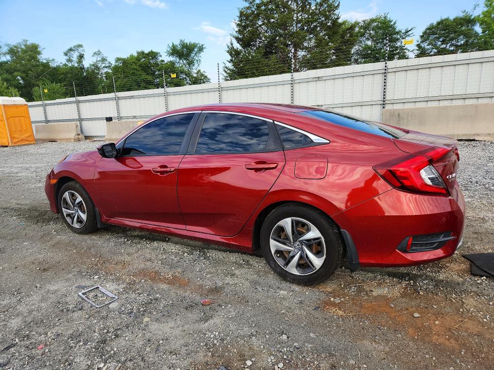 Продажа на аукционе авто 2020 Honda Civic, vin: 2HGFC2F61LH599923, номер лота: 55727696