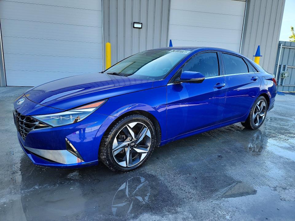 57811776 :رقم المزاد ، KMHLN4AGXNU332427 vin ، 2022 Hyundai Elantra مزاد بيع