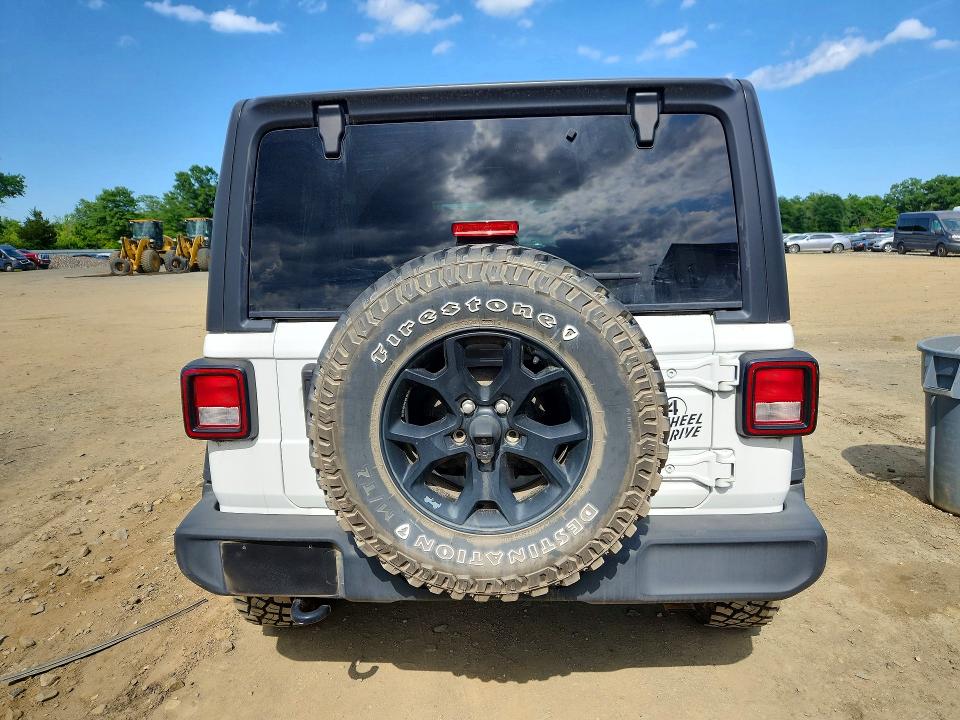 55158816 :رقم المزاد ، 1C4HJXDN2MW637151 vin ، 2021 Jeep Wrangler Unlimited مزاد بيع