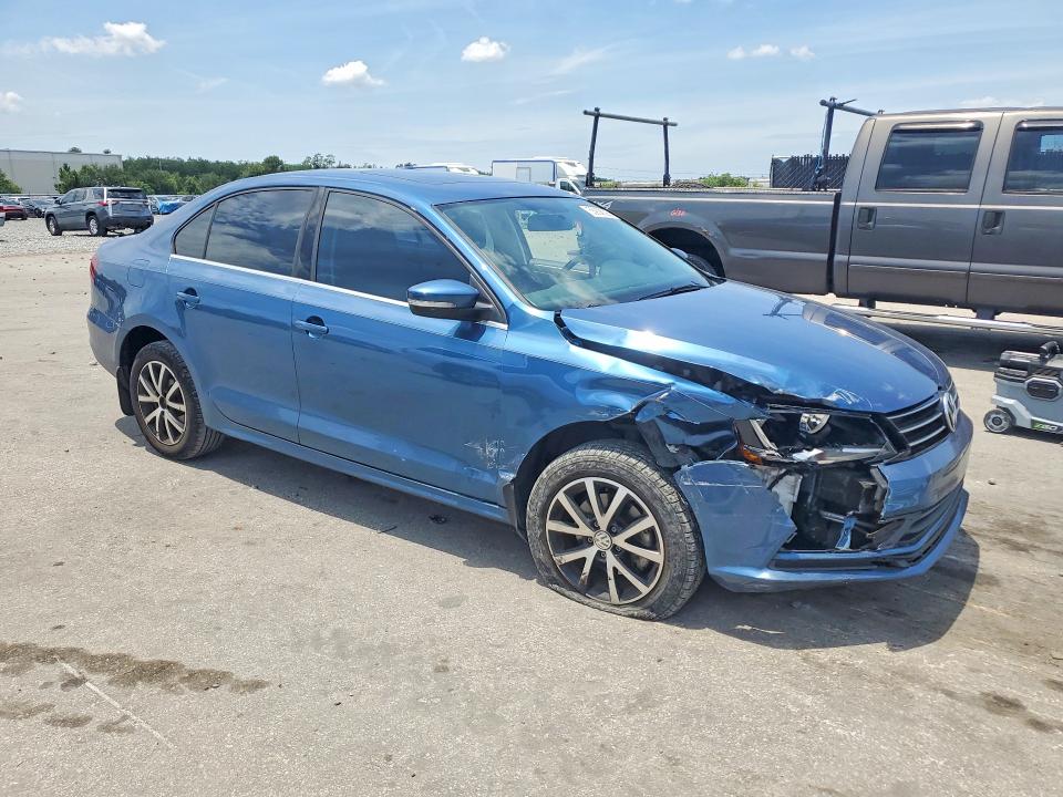 2017 Volkswagen Jetta მანქანა იყიდება აუქციონზე, vin: 3VWDB7AJ3HM410910, აუქციონის ნომერი: 55908026