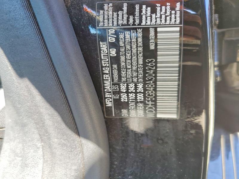 Aukcja sprzedaży 2011 Mercedes-benz E, vin: WDDHF5GB4BA304263, numer aukcji: 57427096
