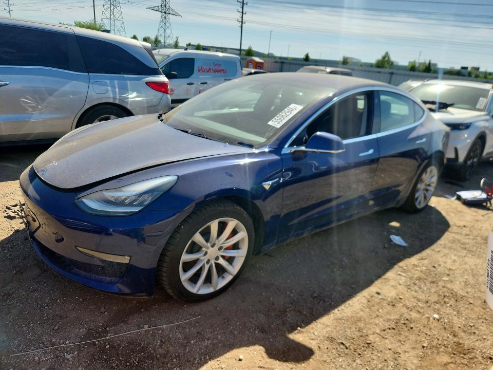 Продаж на аукціоні авто 2018 Tesla Model 3, vin: 5YJ3E1EB6JF072225, номер лоту: 55062946