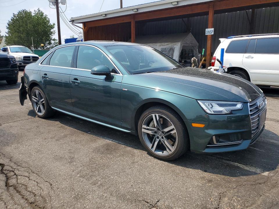 2018 Audi A4 მანქანა იყიდება აუქციონზე, vin: WAUFNAF45JN008219, აუქციონის ნომერი: 58318526