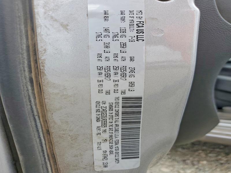 97684175 :رقم المزاد ، 2C4RDGEG9JR359929 vin ، 2018 Dodge Grand Caravan مزاد بيع