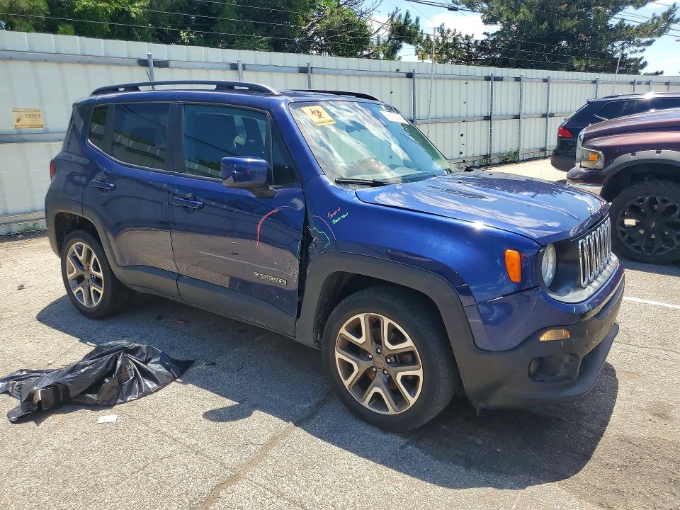 58733746 :رقم المزاد ، ZACCJBBB9HPF56415 vin ، 2017 Jeep Renegade مزاد بيع