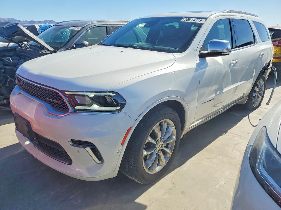 55914716 :رقم المزاد ، 1C4SDJET5NC219032 vin ، 2022 Dodge Durango مزاد بيع