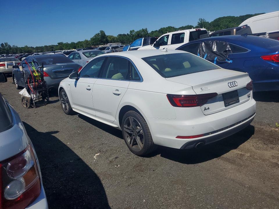 2018 Audi A4 მანქანა იყიდება აუქციონზე, vin: WAUENAF48JN013443, აუქციონის ნომერი: 55494926