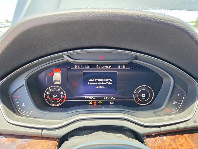Aukcja sprzedaży 2018 Audi Q5, vin: WA1BNAFY3J2037668, numer aukcji: 54838176