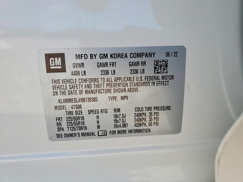 Продаж на аукціоні авто 2022 Buick Encore Gx, vin: KL4MMESL4NB139385, номер лоту: 56748866