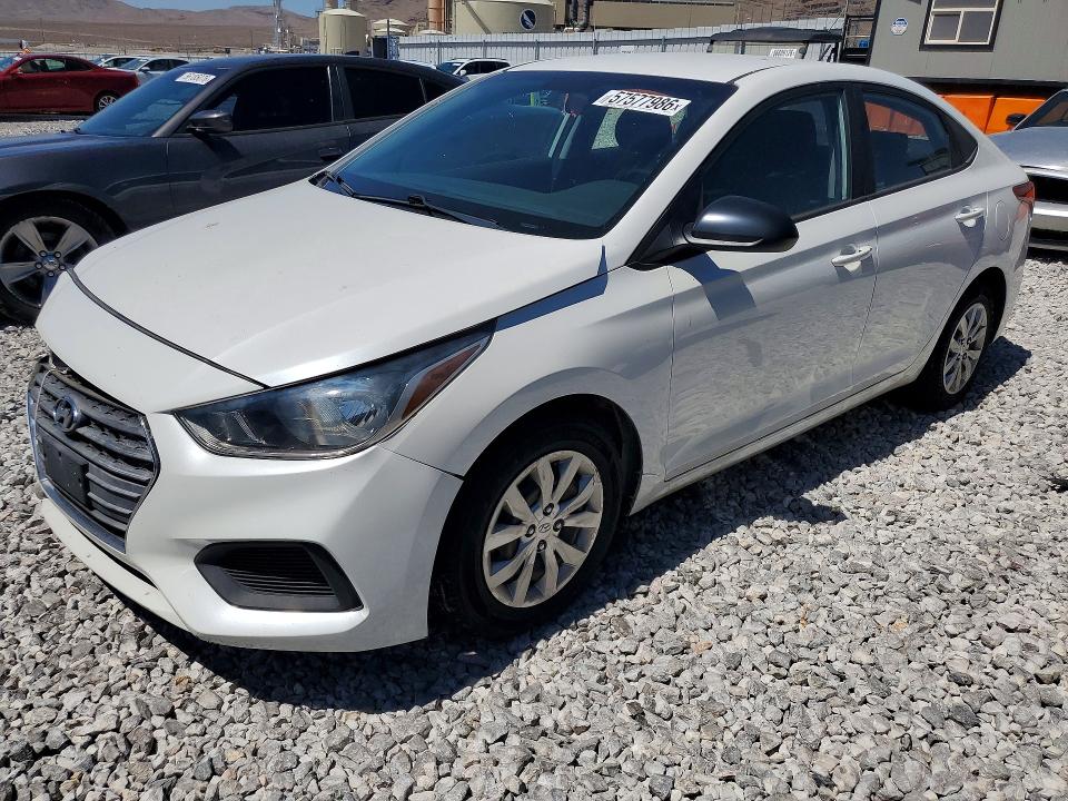 57577986 :رقم المزاد ، 3KPC24A3XJE012219 vin ، 2018 Hyundai Accent مزاد بيع