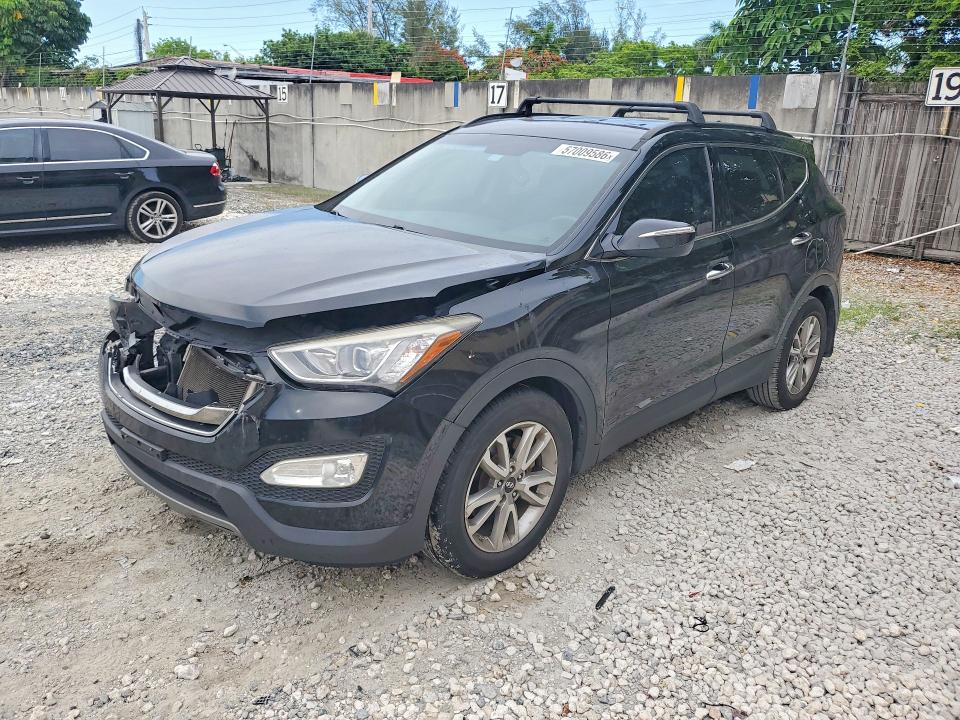 2015 Hyundai Santa Fe Sport მანქანა იყიდება აუქციონზე, vin: 5XYZUDLA0FG266371, აუქციონის ნომერი: 57009586