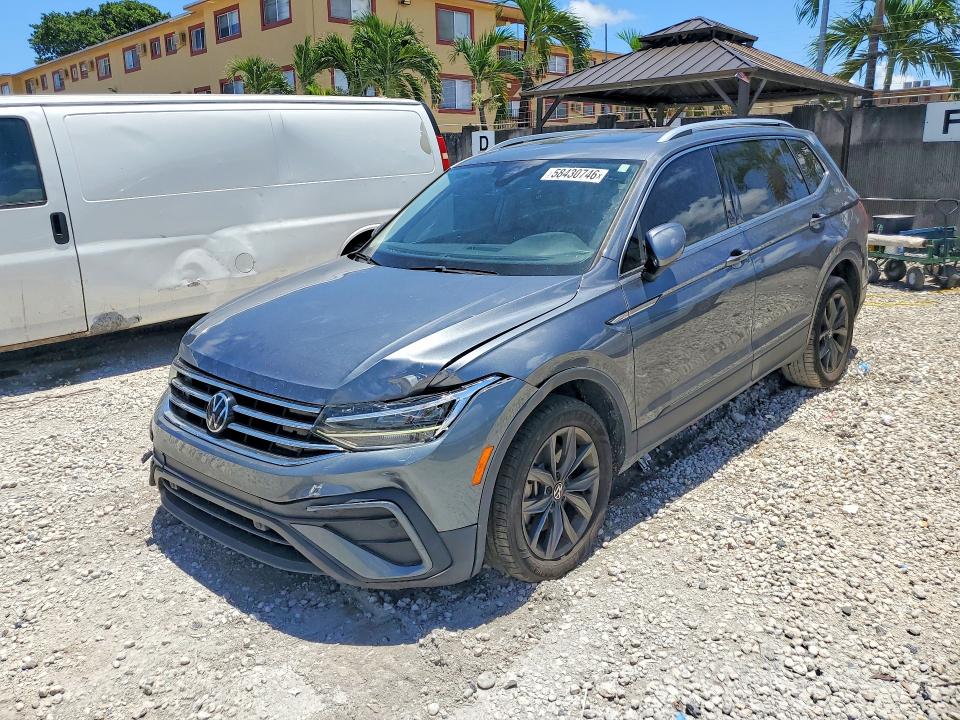 Продажа на аукционе авто 2022 Volkswagen Tiguan, vin: 3VV3B7AXXNM155706, номер лота: 58430746