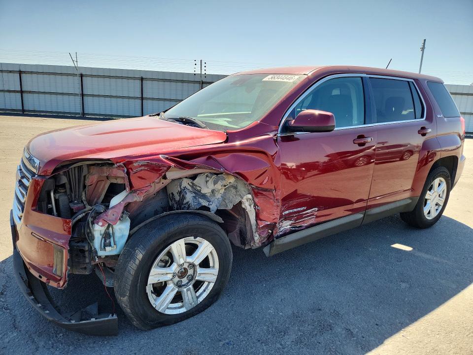 56344846 :رقم المزاد ، 2GKALMEK4G6300496 vin ، 2016 Gmc Terrain مزاد بيع