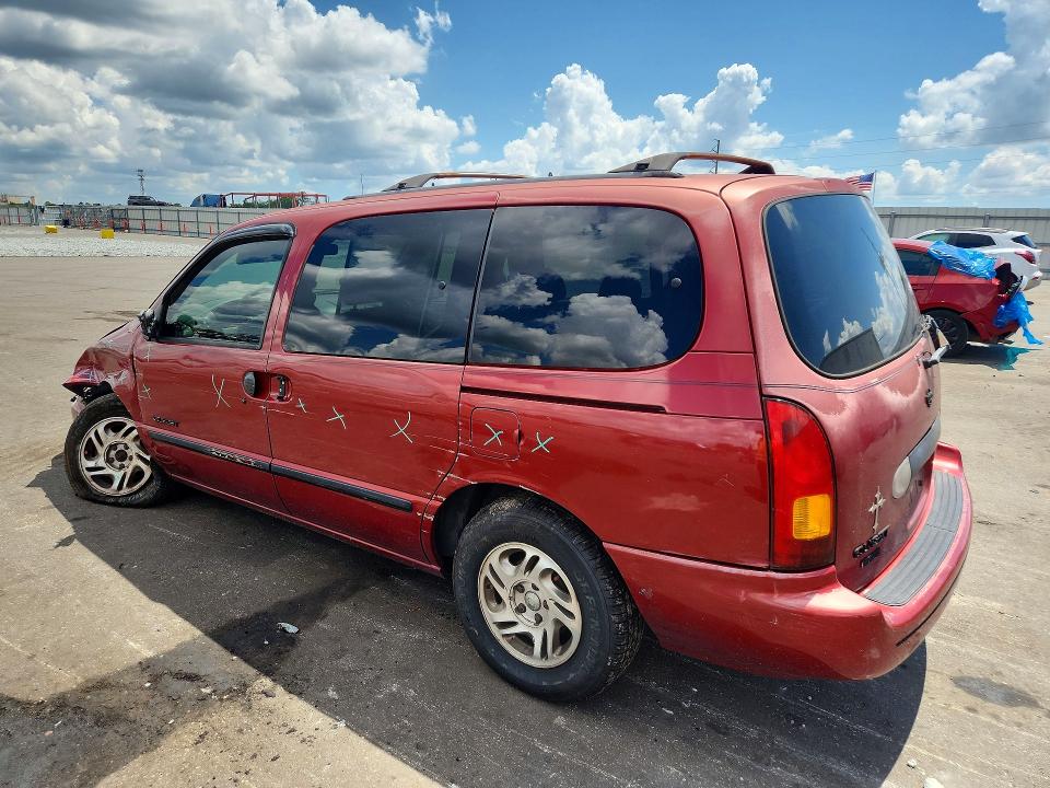 Aukcja sprzedaży 2000 Nissan Quest, vin: 4N2XN11T3YD827233, numer aukcji: 53714016