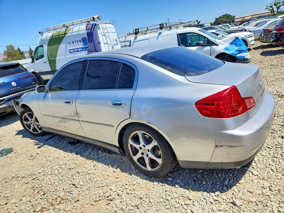 2004 Infiniti G35 მანქანა იყიდება აუქციონზე, vin: JNKCV51E24M619329, აუქციონის ნომერი: 58420576