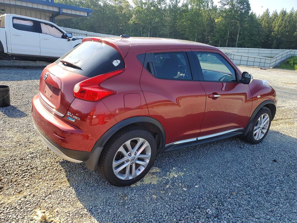 2012 Nissan Juke მანქანა იყიდება აუქციონზე, vin: JN8AF5MV4CT120123, აუქციონის ნომერი: 57192166