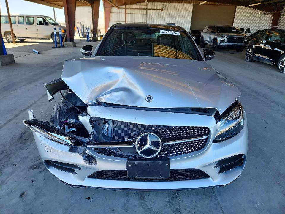 2020 Mercedes-benz C მანქანა იყიდება აუქციონზე, vin: W1KWF8EB3LR579783, აუქციონის ნომერი: 57084226