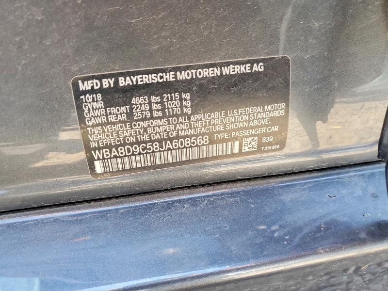 Aukcja sprzedaży 2018 Bmw 330, vin: WBA8D9C58JA608568, numer aukcji: 56129556
