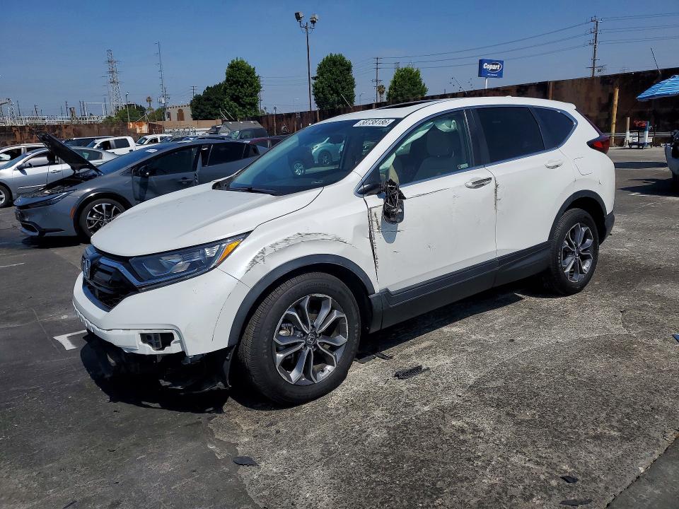 58738186 :رقم المزاد ، 2HKRW1H56MH416266 vin ، 2021 Honda Cr-v مزاد بيع