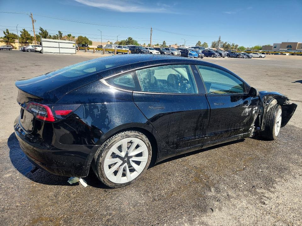 2022 Tesla Model 3 მანქანა იყიდება აუქციონზე, vin: 5YJ3E1EA4NF286594, აუქციონის ნომერი: 55919526