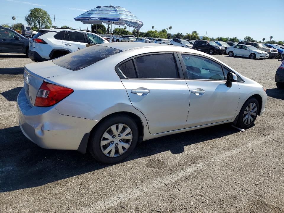 Продажа на аукционе авто 2012 Honda Civic, vin: 19XFB2F59CE383760, номер лота: 56833216