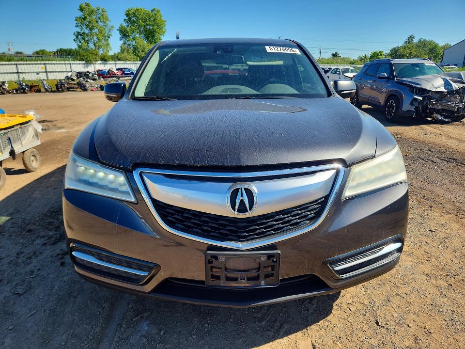 Продажа на аукционе авто 2014 Acura Mdx, vin: 5FRYD4H46EB035073, номер лота: 51276096
