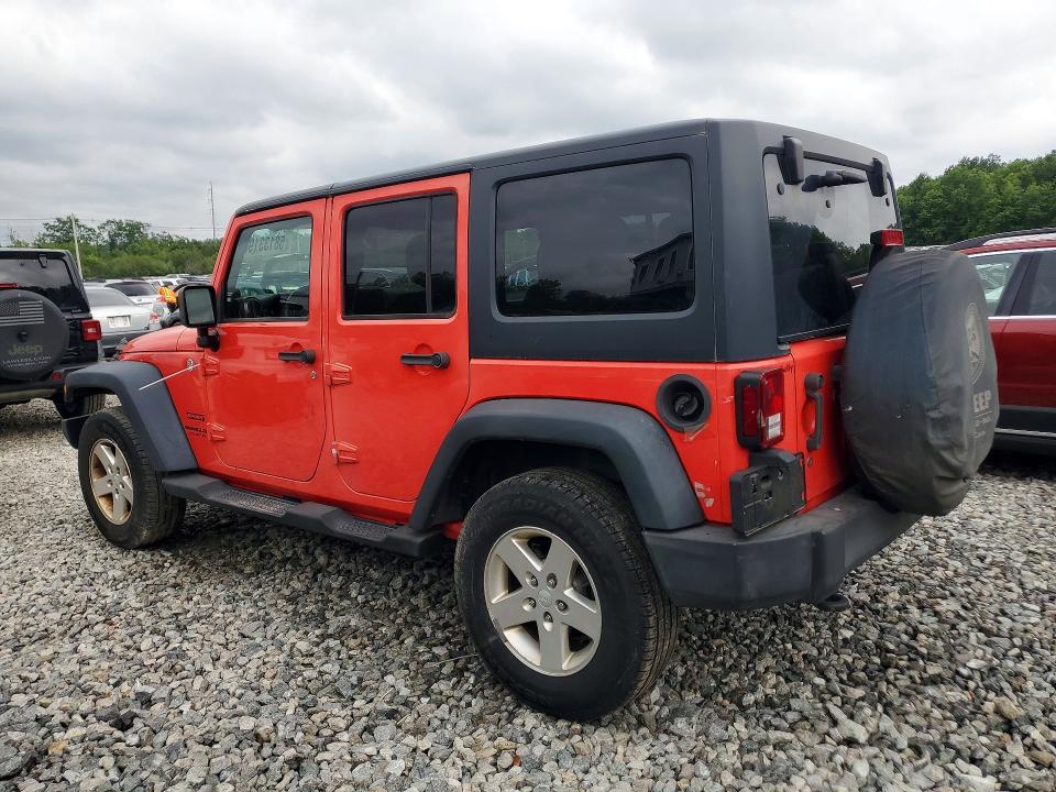 58133196 :رقم المزاد ، 1C4BJWDG5DL582536 vin ، 2013 Jeep Wrangler Unlimited مزاد بيع