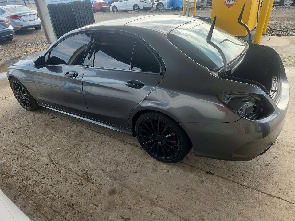 2018 Mercedes-benz C მანქანა იყიდება აუქციონზე, vin: WDDWF4JB2JR398637, აუქციონის ნომერი: 55742696