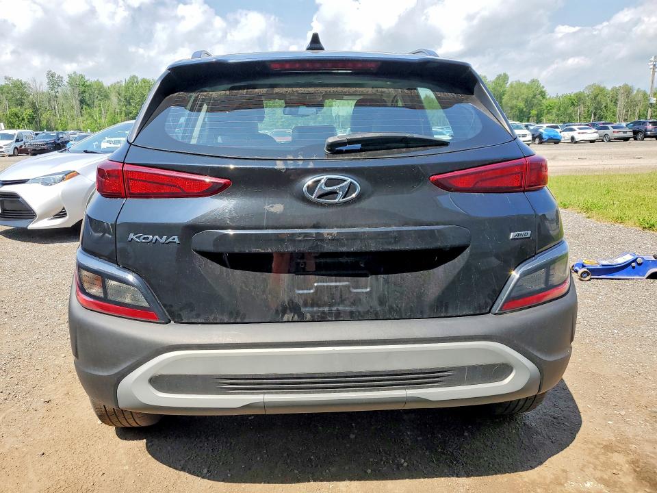 56716266 :رقم المزاد ، KM8K6CAB6NU806980 vin ، 2022 Hyundai Kona مزاد بيع