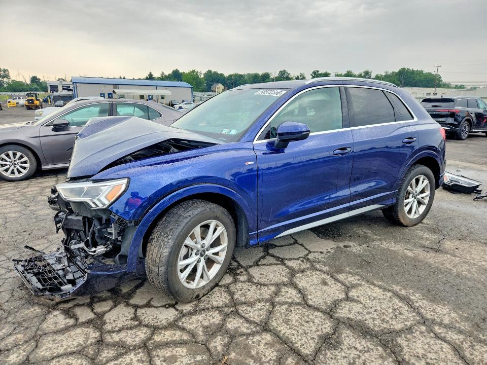 Продажа на аукционе авто 2022 Audi Q3, vin: WA1EECF30N1054453, номер лота: 58872556