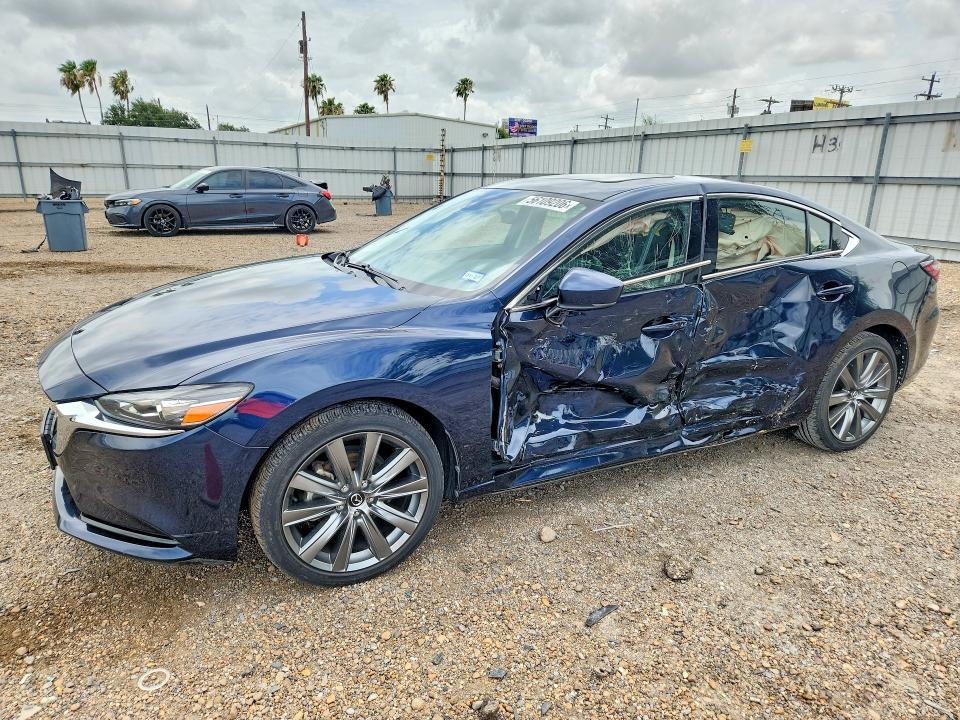 56109206 :رقم المزاد ، JM1GL1VMXM1620054 vin ، 2021 Mazda 6 مزاد بيع