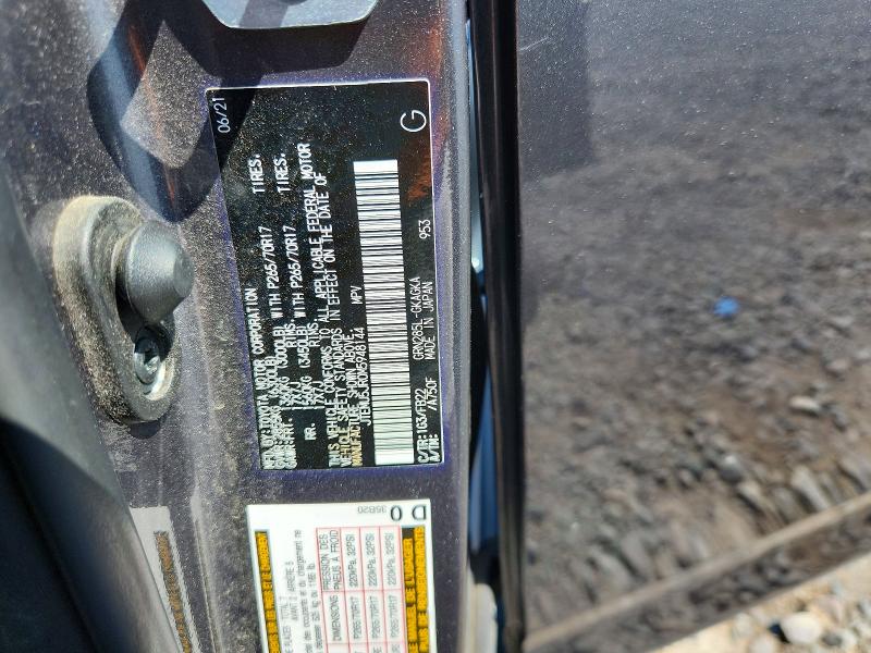 Aukcja sprzedaży 2021 Toyota 4runner, vin: JTEMU5JR0M5948144, numer aukcji: 57948416