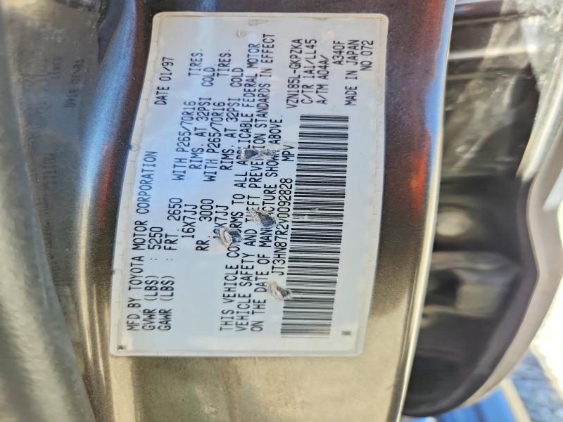 1997 Toyota 4runner მანქანა იყიდება აუქციონზე, vin: JT3HN87R2V0092828, აუქციონის ნომერი: 58948876