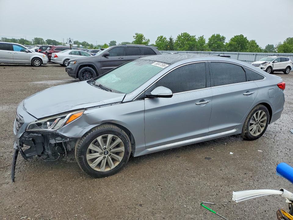 2015 Hyundai Sonata მანქანა იყიდება აუქციონზე, vin: 5NPE34AF9FH064881, აუქციონის ნომერი: 58047596
