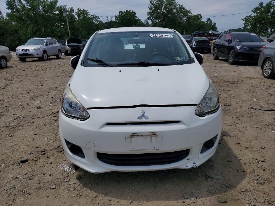 2015 Mitsubishi Mirage მანქანა იყიდება აუქციონზე, vin: ML32A3HJ8FH004587, აუქციონის ნომერი: 58739796