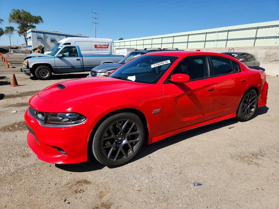 57626616 :رقم المزاد ، 2C3CDXGJ8KH734784 vin ، 2019 Dodge Charger مزاد بيع
